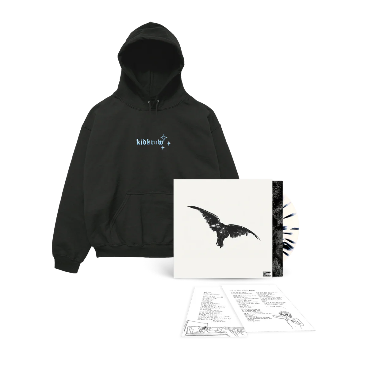 Kid Krow, Decomposed (5 Year Anniversary) + Kid Krow Puff-Print Hoodie