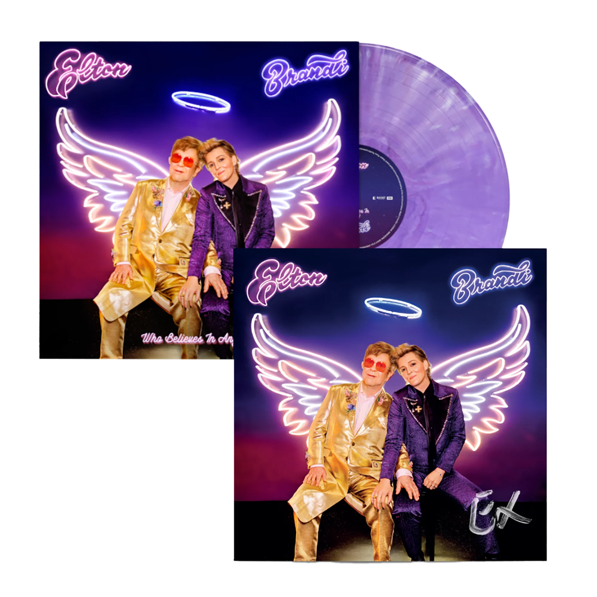 Who Believes In Angels? Store Exclusive Purple Marble Vinyl + Signed Card