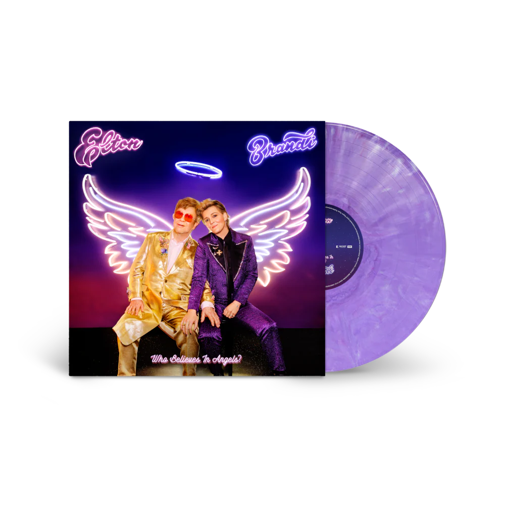 Who Believes In Angels? Store Exclusive Purple Marble Vinyl + Signed Card - Image 2