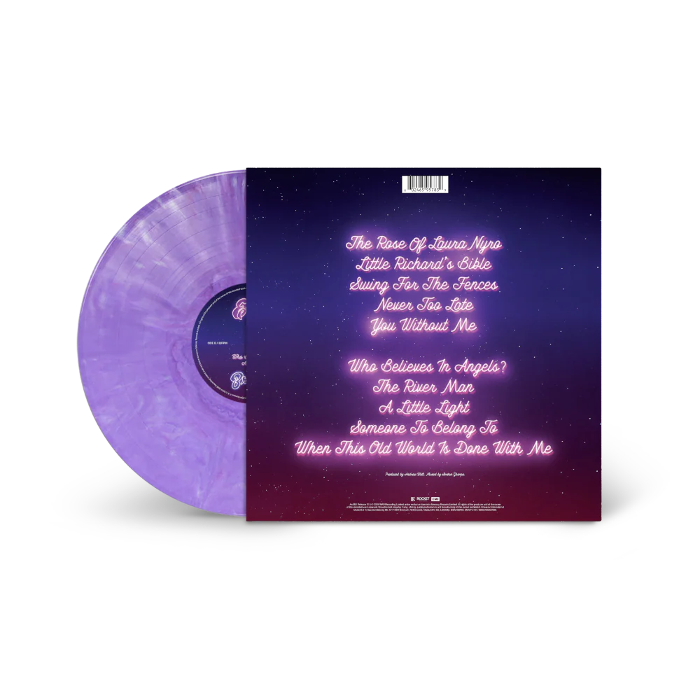 Who Believes In Angels? Store Exclusive Purple Marble Vinyl + Signed Card - Image 3