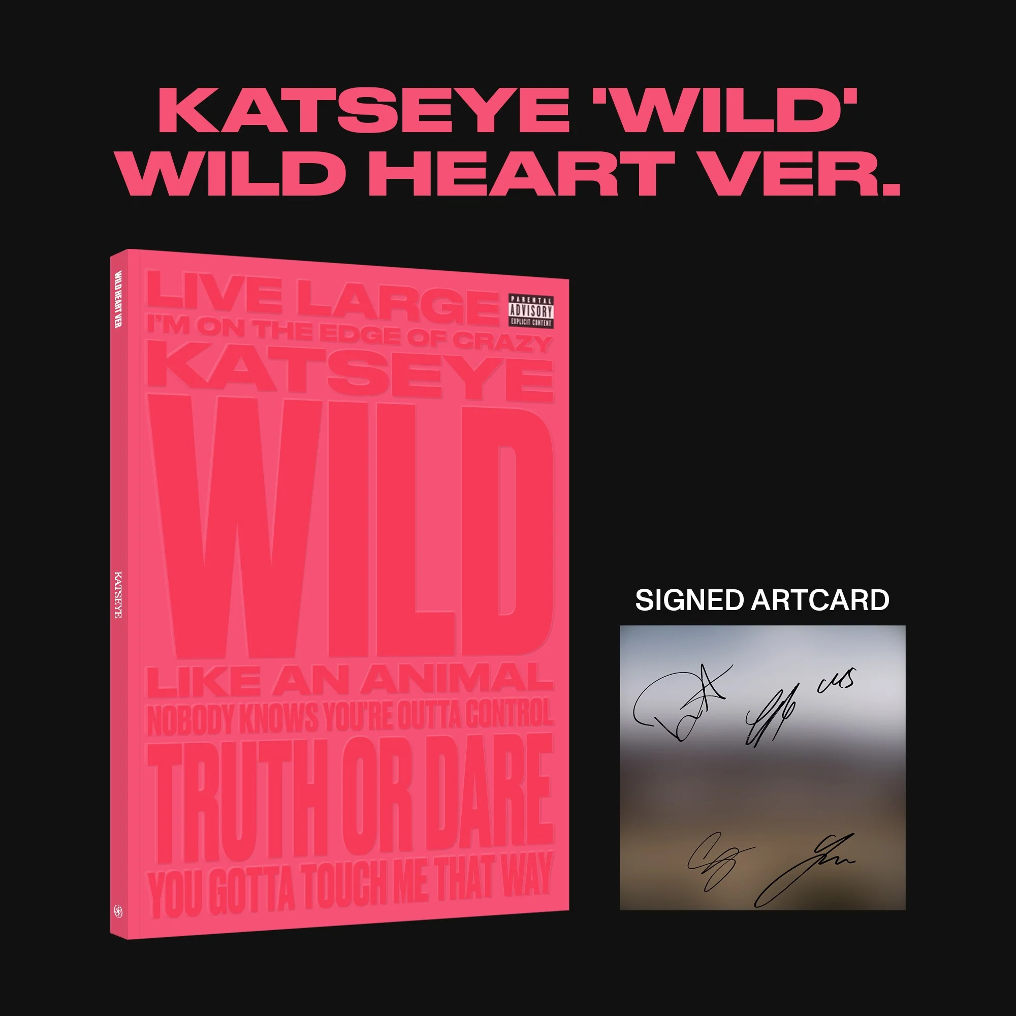 WILD (Wild Heart ver.) - Standard Edition + Signed Artcard