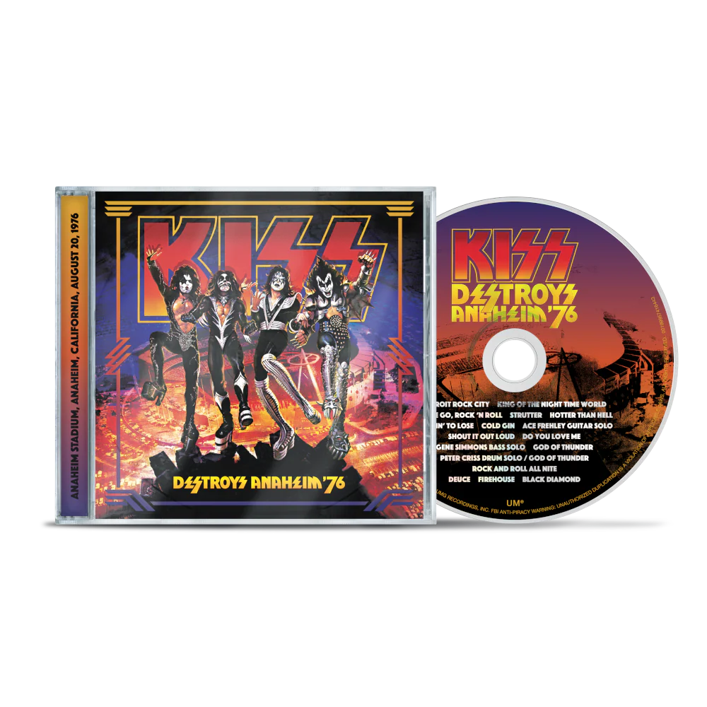 KISS Destroys Anaheim '76 CD