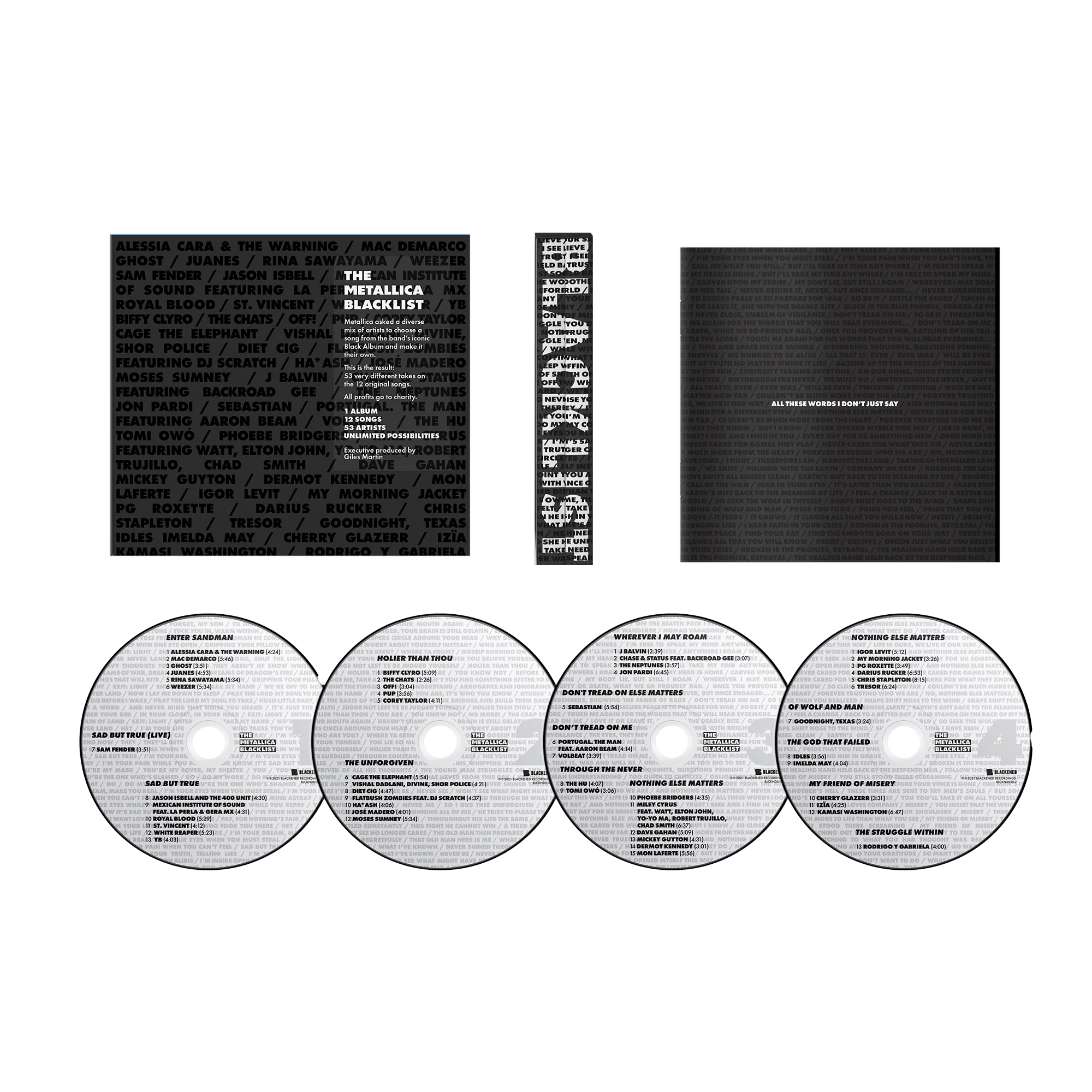 The Metallica Blacklist - 4CD