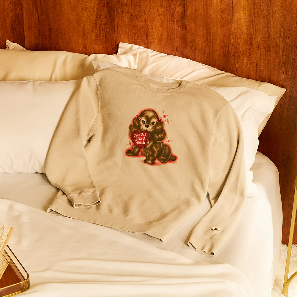 like a bitch crewneck - Image 2